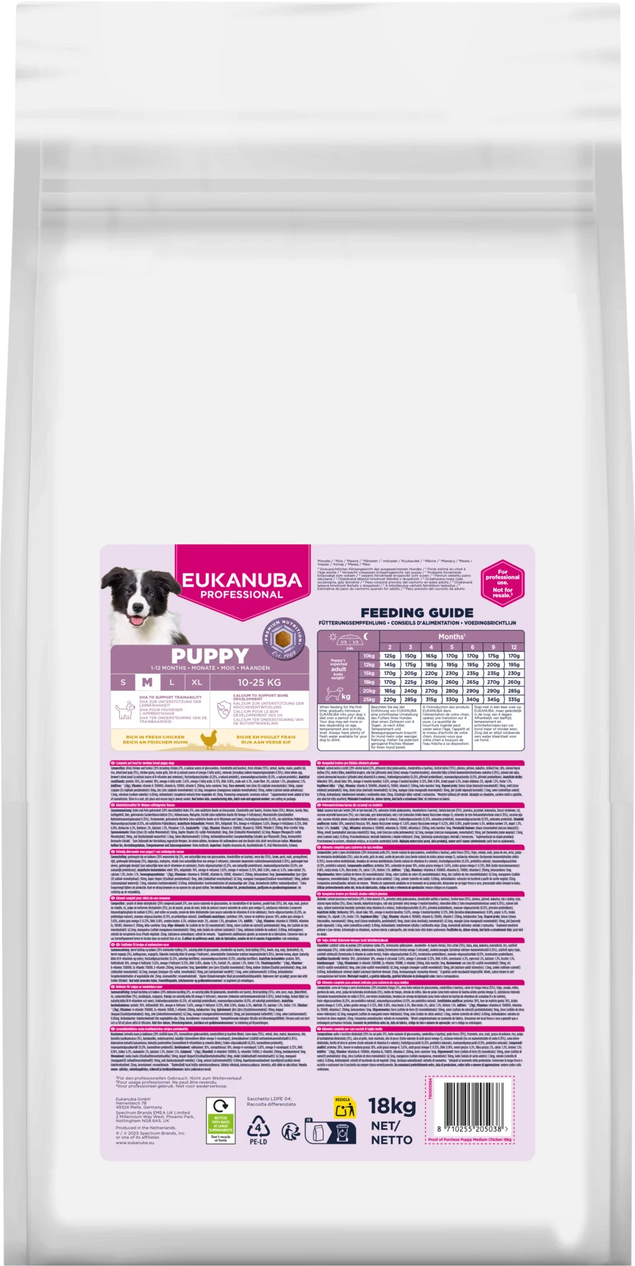 Puppy Medium Breed Fresh Chicken