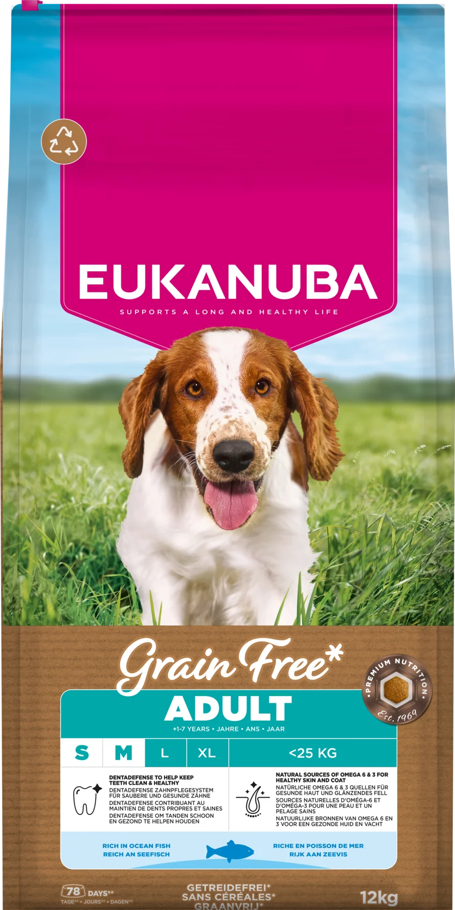 Grain Free* Adult Small/Medium Breed Ocean Fish