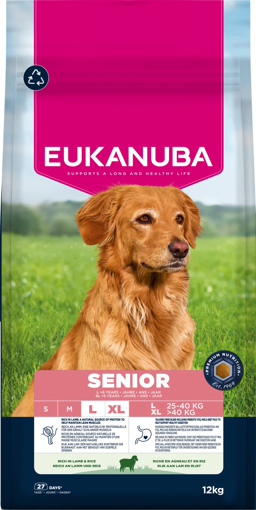 Senior Large Breed Lamb & Rice