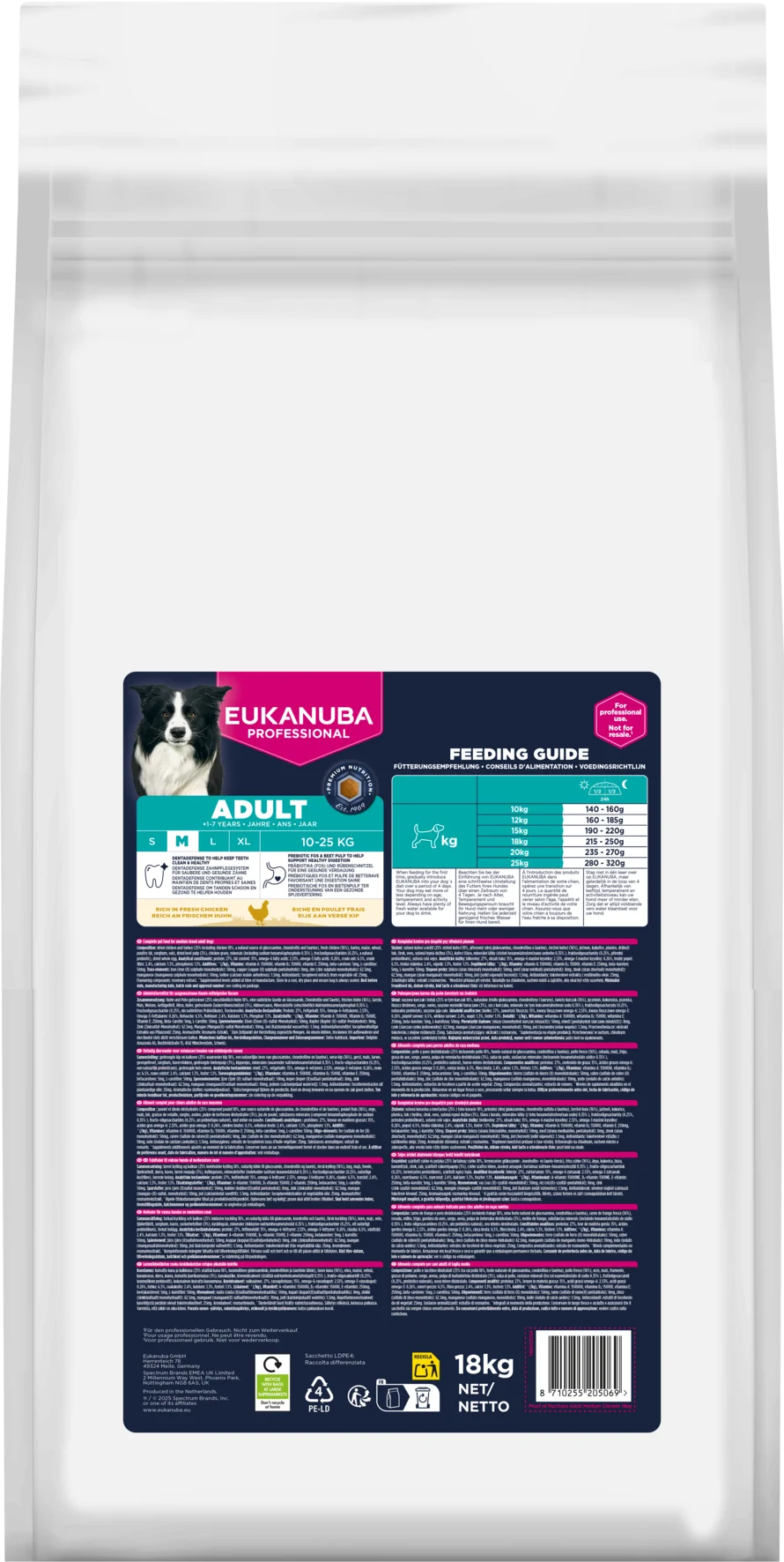 Adult Medium Breed Fresh Chicken