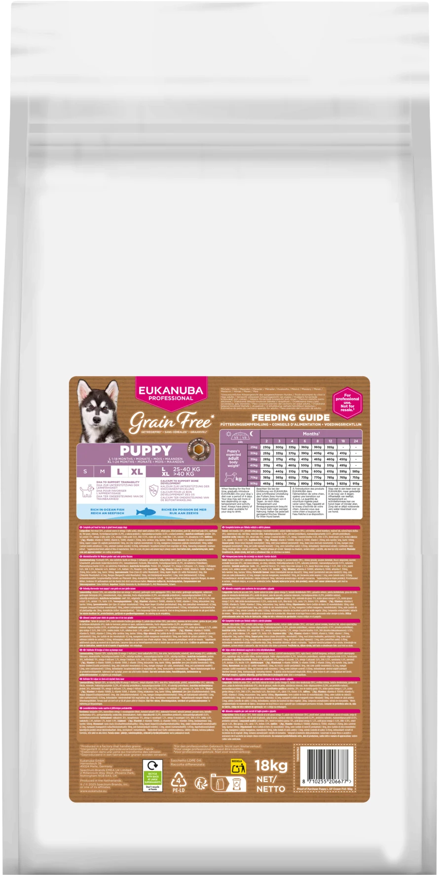 Grain Free* Puppy Large Breed Ocean Fish